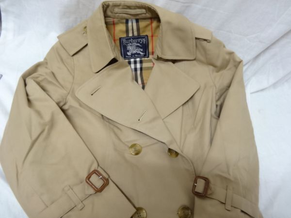 O5■バーバリー BURBERRY◇トレンチコート◇ベージュ 女性用
