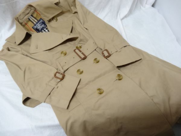 O5■バーバリー BURBERRY◇トレンチコート◇ベージュ 女性用
