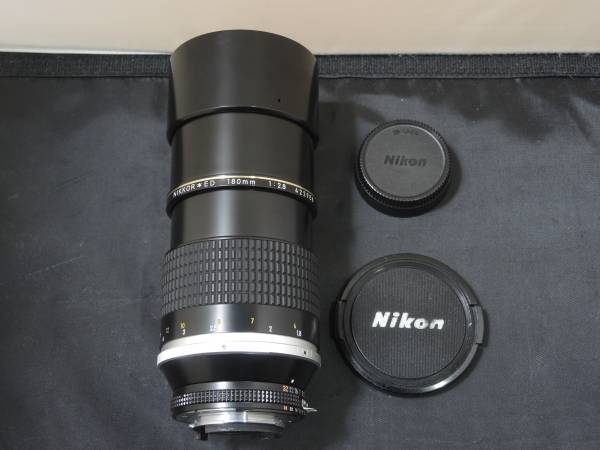 Nikon ニコン NIKKOR＊ED 180mm 1:2.8 レンズ 美品