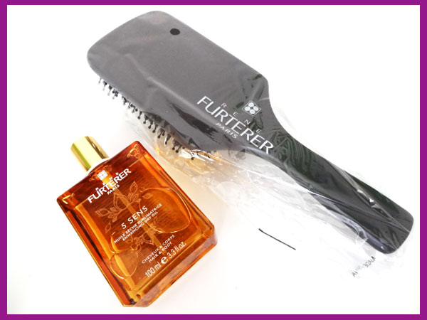 §★ルネ フルトレール♪5 センス オイル＆ヘアブラシ2点