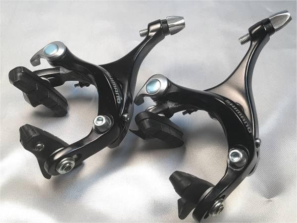 送料無料 新車外し シマノ BR-R561 前後セット 黒 SHIMANO