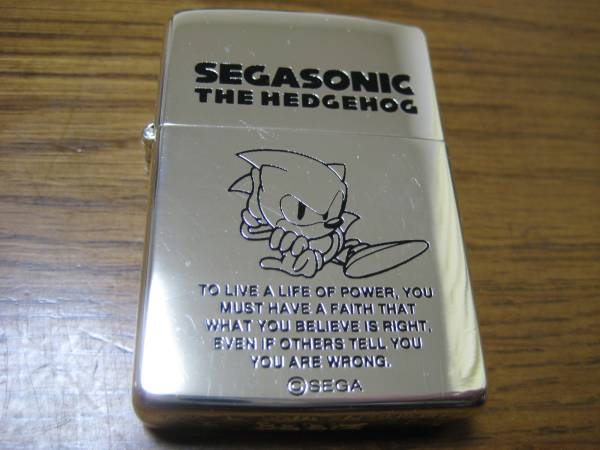 zippo ジッポー SEGASONIC セガ ソニック 新品未使用品