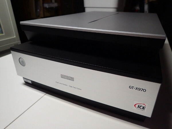 EPSON フラットヘッドスキャナー GT-X970 美品 フラットベッドスキャナ