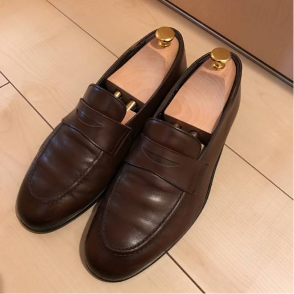 三陽山長 ローファー スニーカー 27cm程度 オールデン好きに