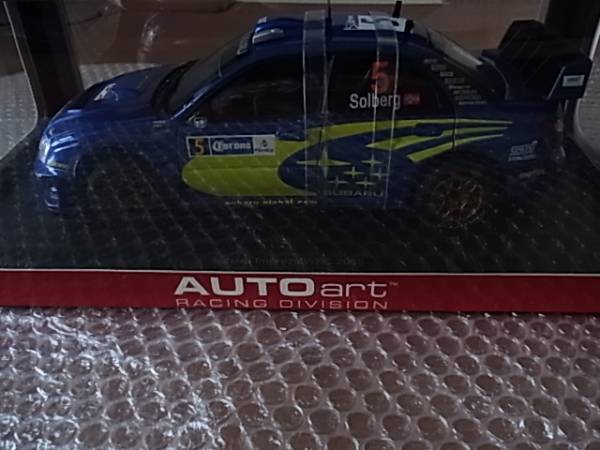 1/18 オートアート　スバルインプレッサWRC2005　未開封品！