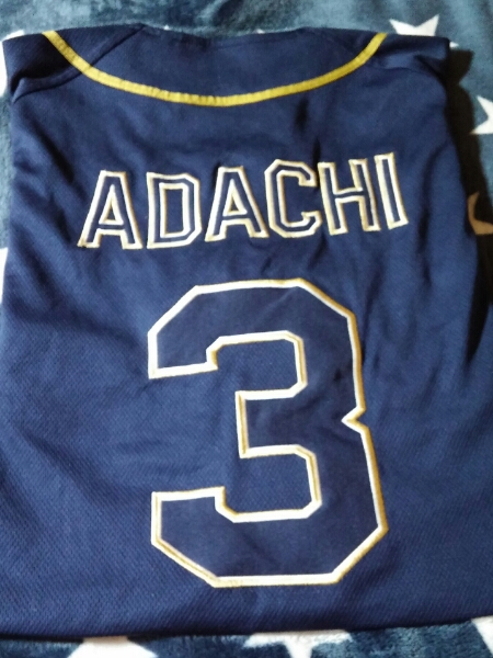 オリックスBS☆安達ユニフォーム☆ナンバージャージ☆美品☆