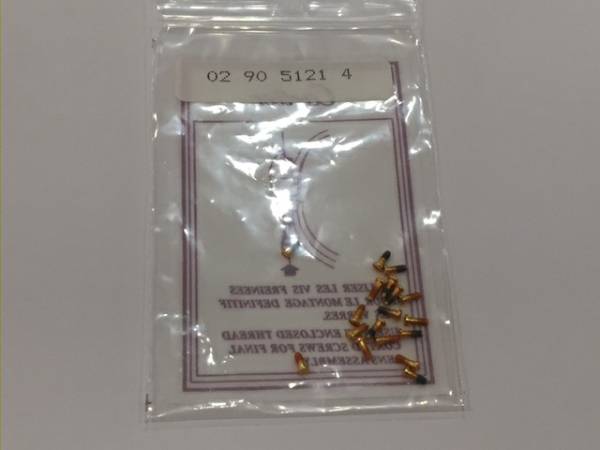 Cartier　カルティエ　メガネフレームレンズ止め　ネジセット