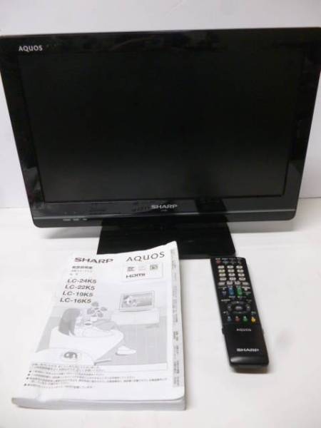 SHARP AQUOS 19型 液晶テレビ LC-19K5 SHARPAQUOS19型◇液晶テレビLC