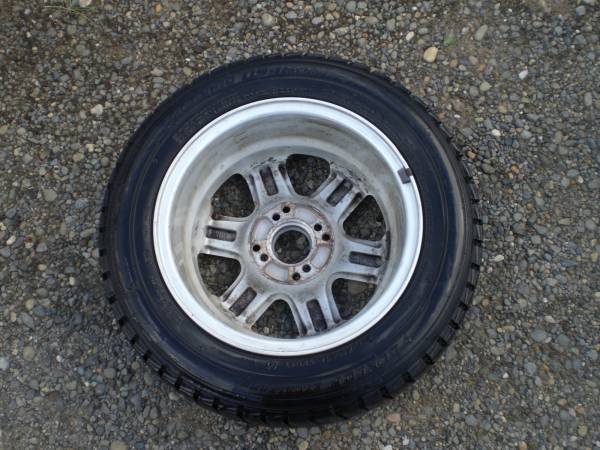 スタッドレスタイヤ、ホイールセット ダンロップ 175/65 R14