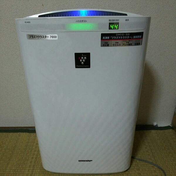 シャープ加湿空気清浄機KC-45Y2プラズマクラスターキャスター付_1