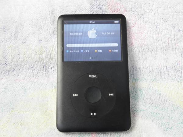 iPod classic 80gb本体（ブラックMB147J） iPod Apple Classic