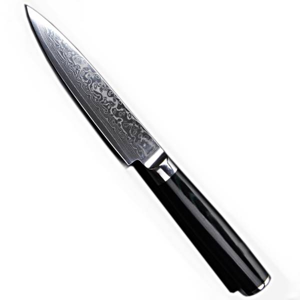 ステンダマスカス V金10号 ペティーナイフ 細工包丁マルカイタ柄 刃約