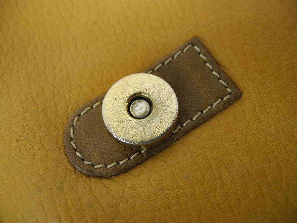 1円 ロエベ レザー ショルダーバッグ ベージュ CQ784