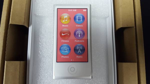 y1245H iPod nano 第７世代新品未使用アイポッド メーカー保証付