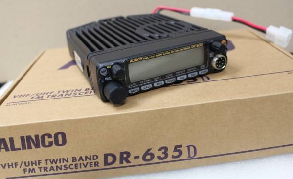 ALINCO DR-635D/H VHF/UHF トランシーバー-transceiver 【Jナシ