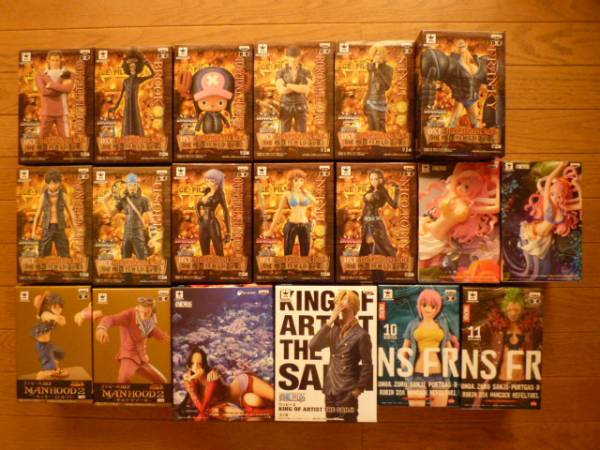 ワンピースフィギュア(DXF・造形王他)計19点 1円〜 未開封 ONE PIECE