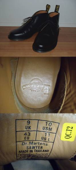 ドクターマーチンDr.MartensチャッカデザートレザーブーツSAWYER
