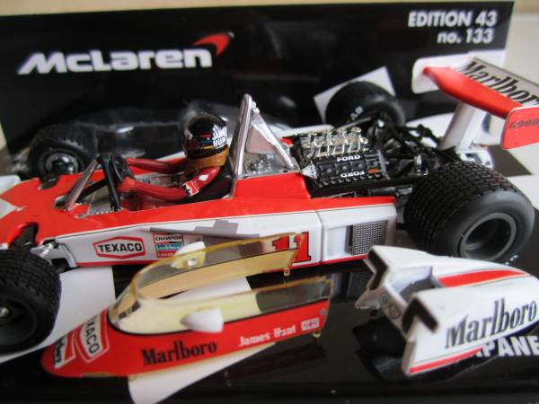1/43 マクラーレン M23 J.ハント 日本GP ミニチャンプス マクラーレン