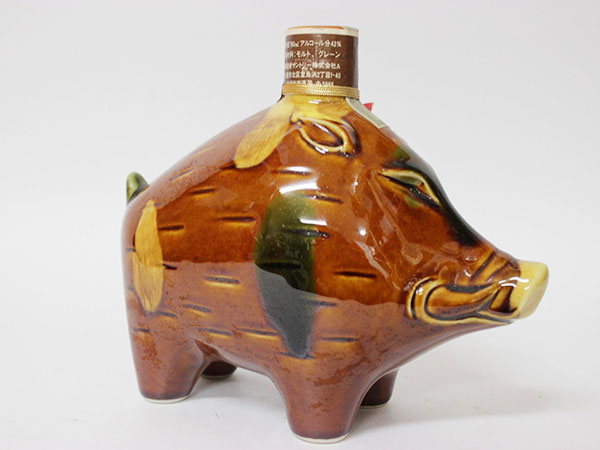 1円~/古酒☆サントリー ウイスキー オールド 干支ボトル 亥歳 A 1円~/古酒☆サントリー ウイスキー オールド 干支ボトル 亥歳 A