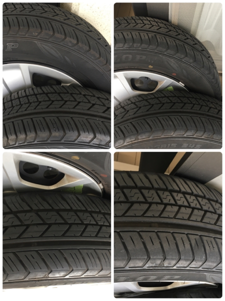 ☆Fit 純正タイヤ 深溝 4本セット☆ 1円スタート♪最落無