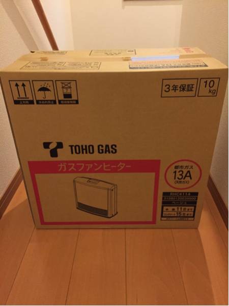 新品未開封】東邦ガス ガスファンヒーター RC-M4003E こ度はご覧