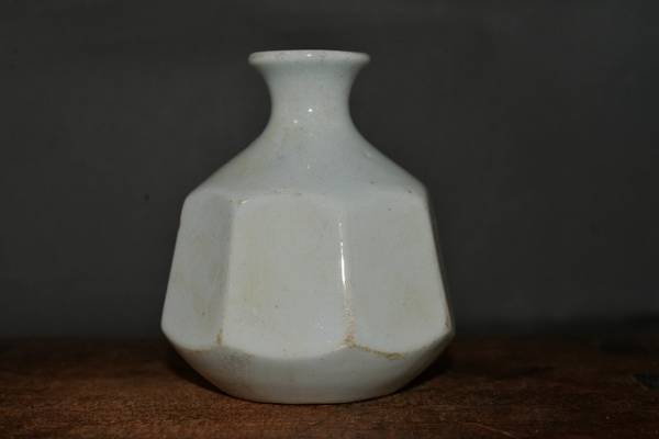 ◇【壺中天】李朝初期・白磁面取徳利・完品◇ 【公式通販】