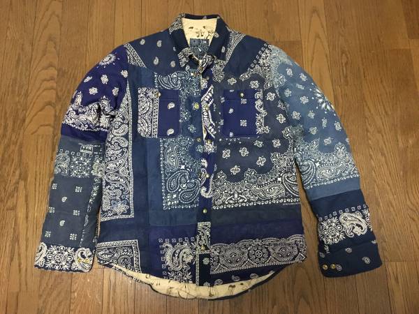 visvim KERCHIEF DOWN JKT バンダナ