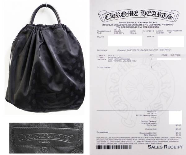クロムハーツ FS トートバッグ Chrome Hearts 新品本物