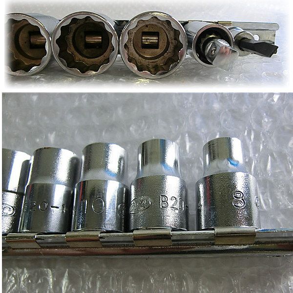 【Y8/K】KTC ソケット 16点セット 工具 B20-08H B20-24 BJF20