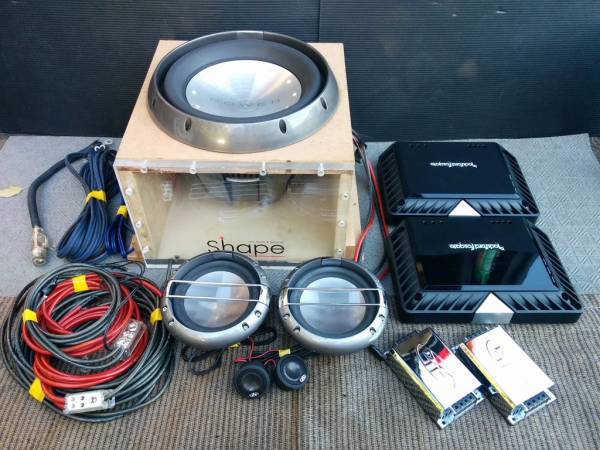 ★ ROCKFORD FOSGATE T500-1bd，T400-2，T1，T162S，他 ウーファー