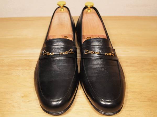 極美品 モレスキー 上質革 ビットローファー 8.5 (フェラガモ