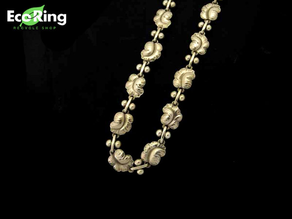 1円 ジョージ ジェンセン ムーンライトグレープ ネックレスHS833