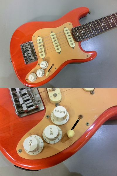 47484. Chandler / ミニエレキギター ストラトタイプ ジャンク品