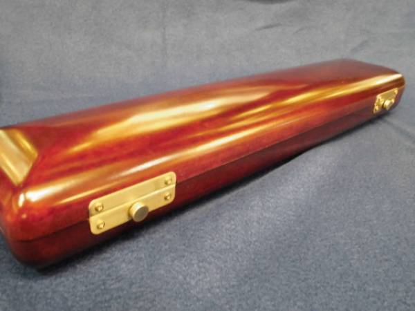 木製フルートケース C管用