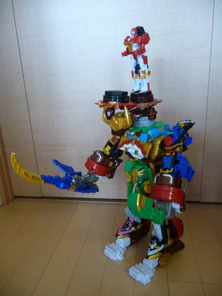 ニンニンジャー★シュリケンジン 一番刀 バイソンキング セット