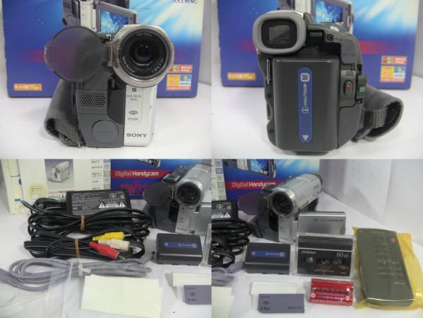 動作OK☆DVD/BDダビングSONY DCR-TRV33K Mini DV純正バッテリ miniDV