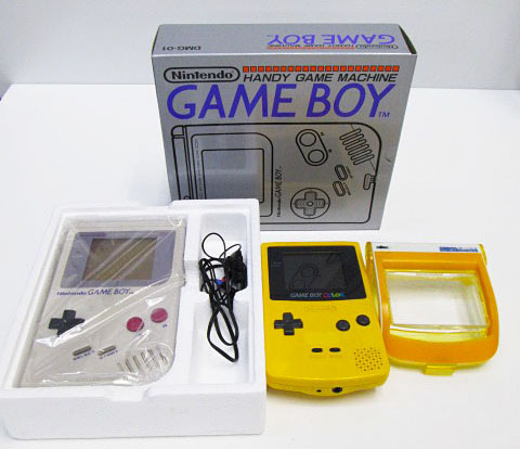 送料無 ゲームボーイ/カラー 本体 2個セット Nintendo ジャンク 本体