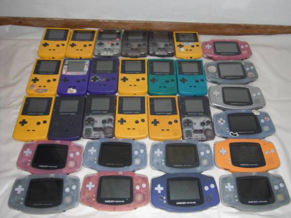 ゲームボーイカラー/アドバンス 本体 大量 合わせて30台セット