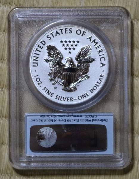 2013年 アメリカン・イーグル 銀貨 PCGS MS70 アメリカ 2013-W PCGS PR70 イーグル銀貨 リバースプルーフ FS 2013 $1