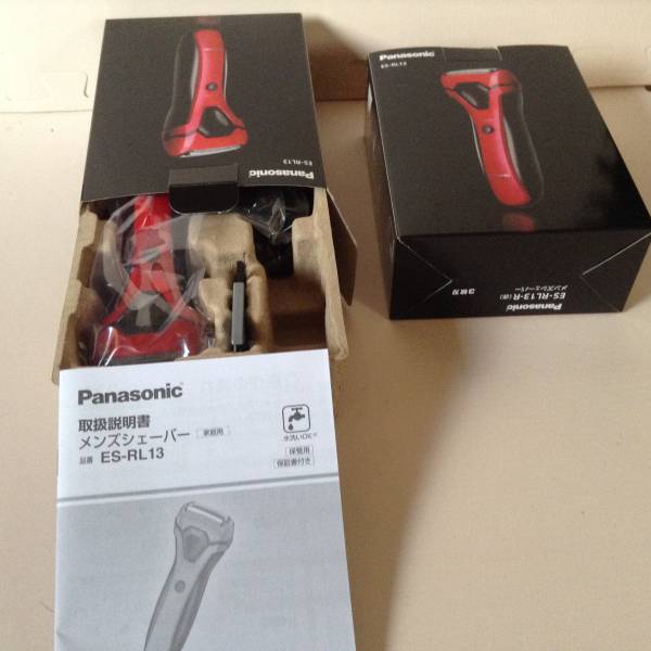 Panasonic メンズシェバーES-RL13R(赤) 2個