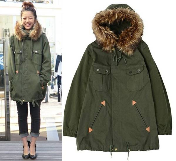 2016AW 人気 メルシーボークー メルモッズ カーキ モッズコート