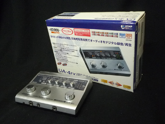 ジャンク EDIROL オーディオインターフェース UA-4FX