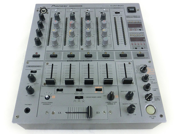 中古 Pioneer DJM-600 ミキサー DJ機器 クラブ Remix N2213357 【公式