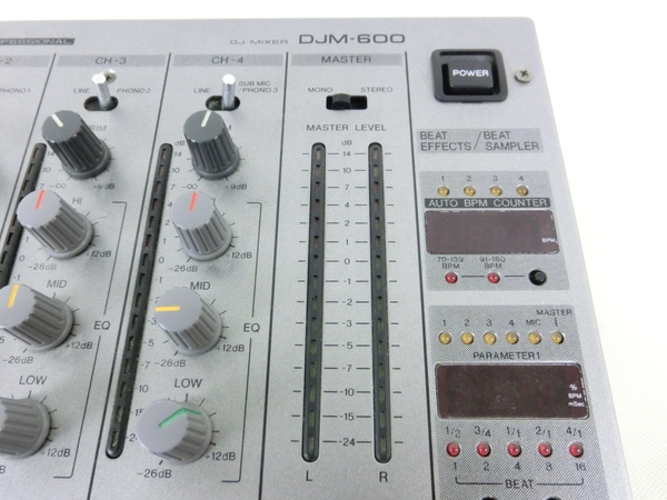 中古 Pioneer DJM-600 ミキサー DJ機器 クラブ Remix N2213357 【公式