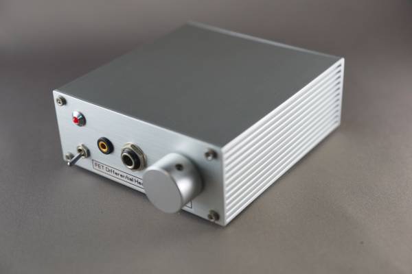 初段FET差動ヘッドフォンアンプ 違いが分かる逸品　売り切り