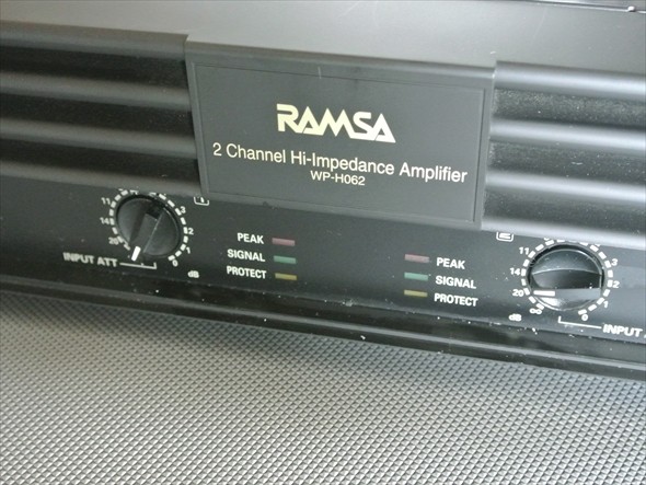 Pnasonic RAMSA WP-H062 パワーアンプ 60W パナソニック ラムサ