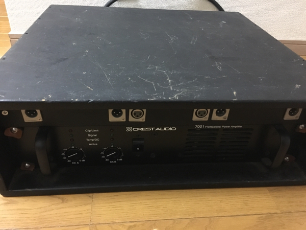 中古◇CREST AUDIO 7001◇プロ仕様高出力パワーアンプ - 0 CREST | Used