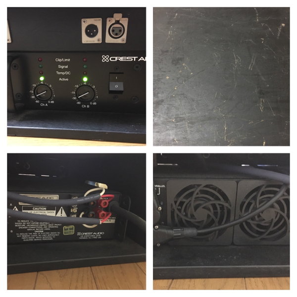 中古◇CREST AUDIO 7001◇プロ仕様高出力パワーアンプ - 0 CREST | Used