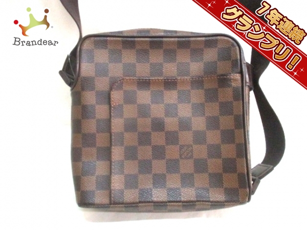 ルイヴィトン ショルダーバッグ ダミエ 美品 オラフPM N41442 