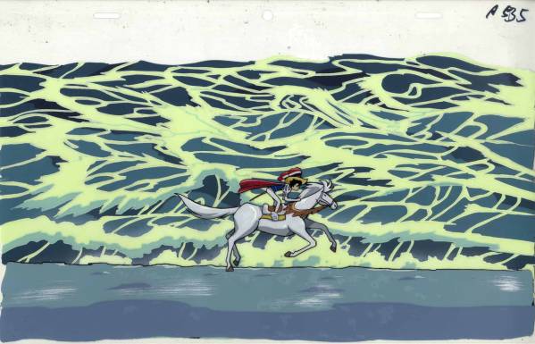 リボンの騎士 セル画 サファイア リボンの騎士 セル画 №368